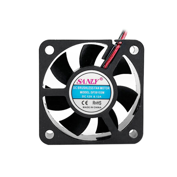 Brushless Axial Black Cooling Fan